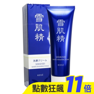 KOSE 高絲 KOSE 高絲 雪肌精淨透洗顏霜130g (公司貨)