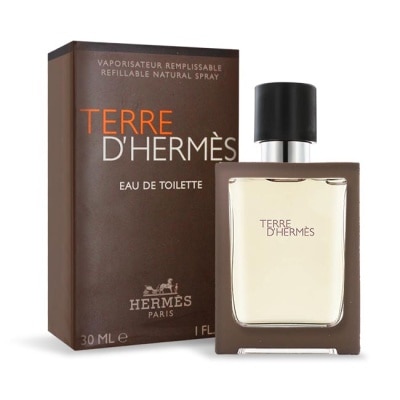 HERMES HERMES 愛馬仕 TERRE dHermes大地男性淡香水(30ml) EDT-國際航空版