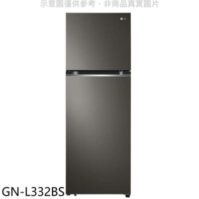 LG LG樂金【GN-L332BS】335公升雙門冰箱(含標準安裝)