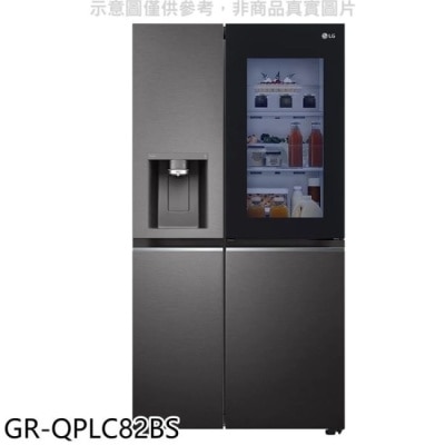 LG LG樂金【GR-QPLC82BS】734公升敲敲看門中門對開自動製冰門外取冰取水冰箱