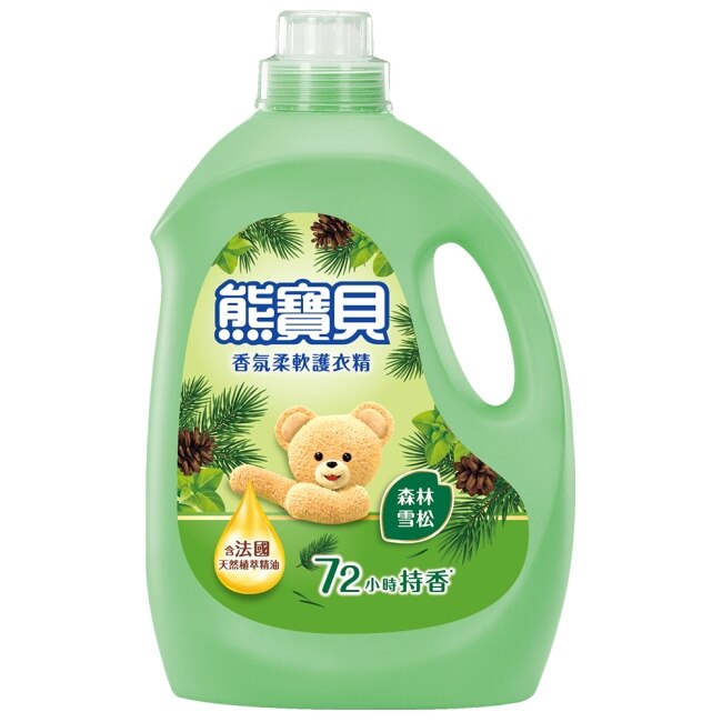 熊寶貝香氛柔軟護衣精森林雪松3.0L