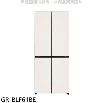 LG LG樂金【GR-BLF61BE】610公升對開冰箱(含標準安裝)