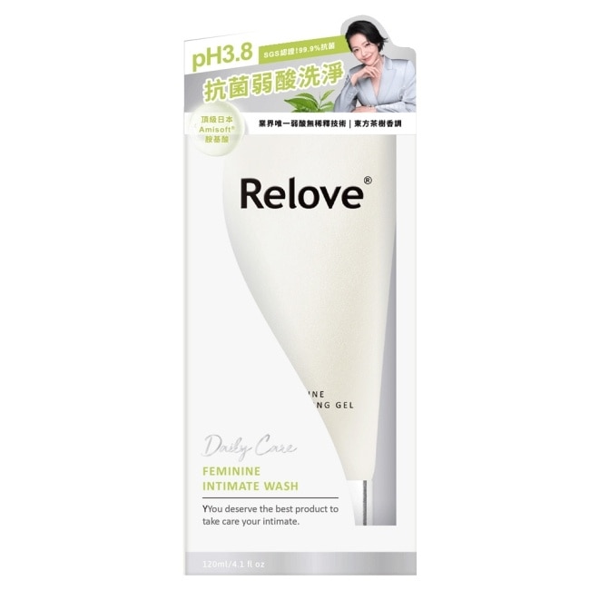 Relove 胺基酸私密潔淨凝露120ml