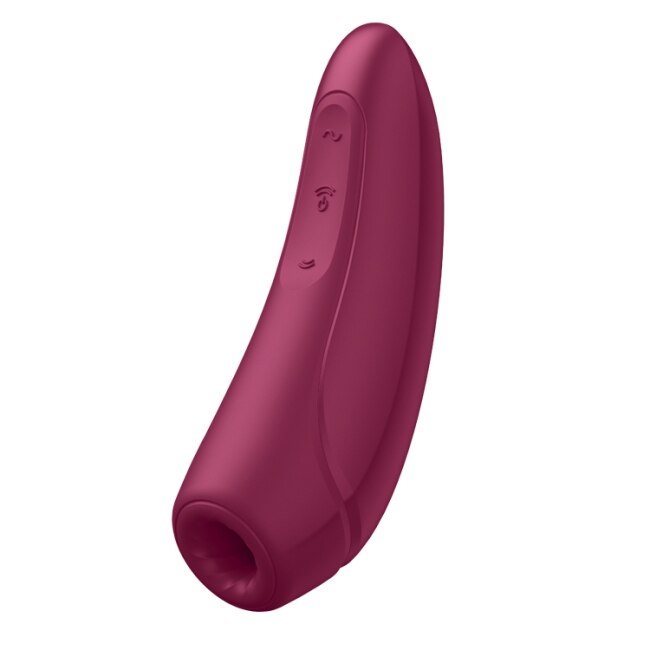 德國Satisfyer Curvy 1+ 智能吸吮陰蒂震動器 (紅)