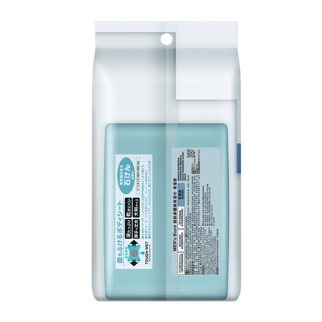 MEN’s Bioré臉部身體兩用濕巾皂香