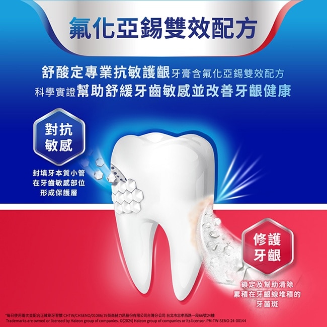 舒酸定專業抗敏護齦牙膏沁涼薄荷 100克 image