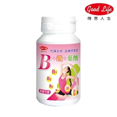 GOODLIFE 得意人生 女性專用B群+鐵(30粒)