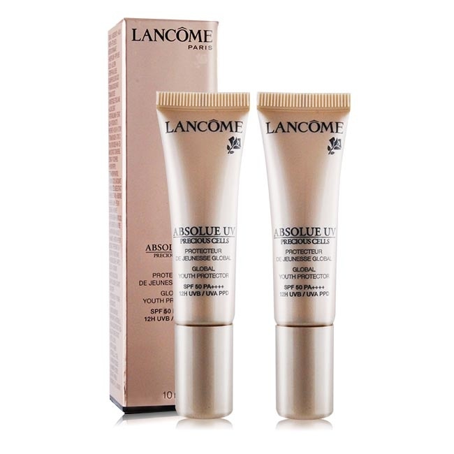 LANCOME 蘭蔻 絕對完美極緻隔離霜SPF50/PA++++(10ml)X2-專櫃公司貨