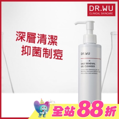 DR.WU - DR.WU杏仁酸溫和煥膚潔膚露200ML