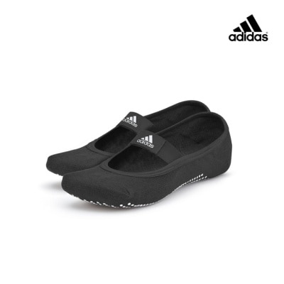 Adidas運動配件 Adidas-防滑透氣瑜珈襪-黑 (20-23cm)