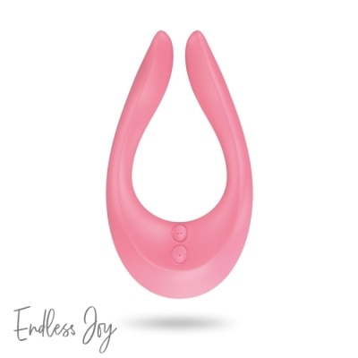 Satisfyer 德國Satisfyer Endless JoyU形雙人震動器(粉)