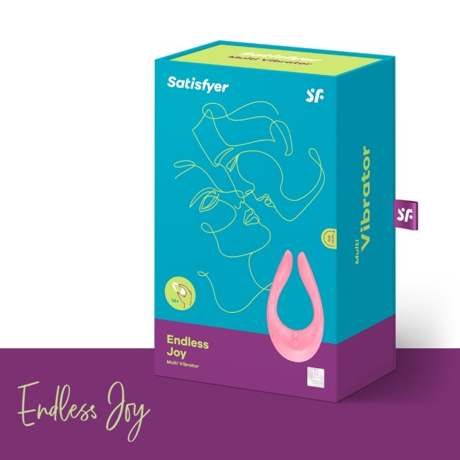 德國Satisfyer Endless JoyU形雙人震動器(粉)