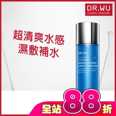 DR.WU - DR.WU玻尿酸保濕精華化妝水(清爽型)150ML