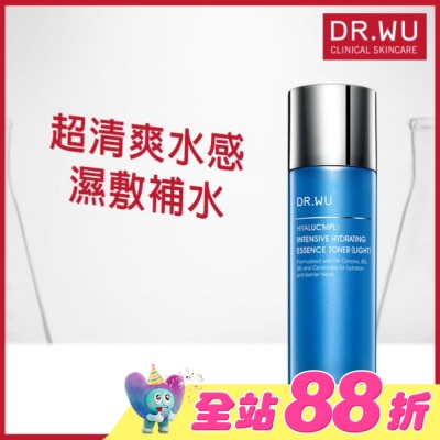 DR.WU - DR.WU玻尿酸保濕精華化妝水(清爽型)150ML