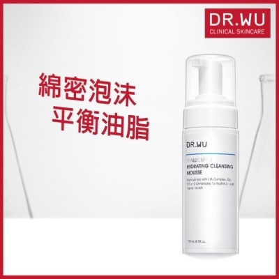 DR.WU DR.WU玻尿酸保濕潔顏慕斯150ML