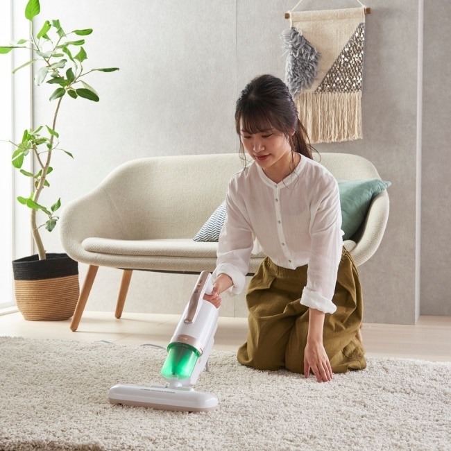 大拍5.0雙氣旋智能除蹣機-HEPA13銀離子限定版 IC-FAC4-P(粉)