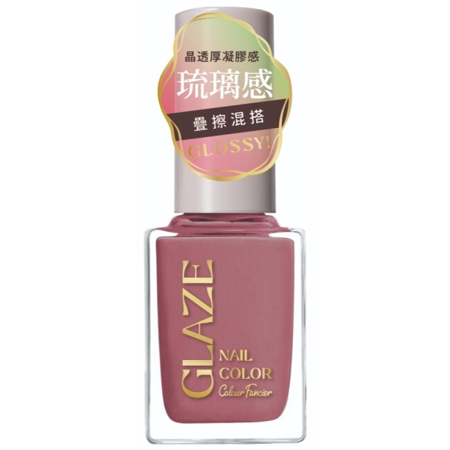 COLOUR FANCIER 琉璃晶透指甲油 (晶鑽玫瑰) (12mL) CZ-04