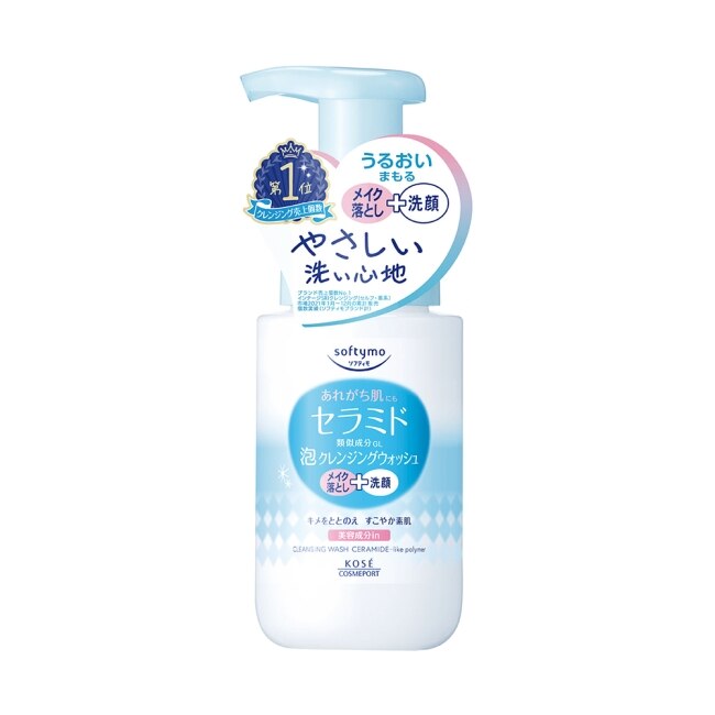 KOSE 絲芙蒂神經醯胺卸妝洗顏慕絲200ml