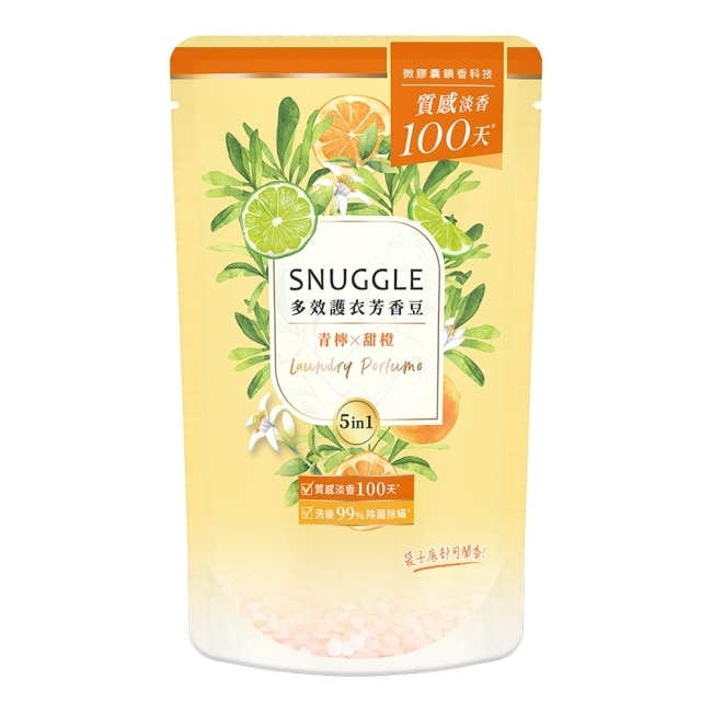 熊寶貝天然溫和護衣芳香豆-青檸X甜橙補充包 300ML​