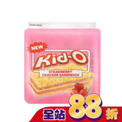 KIDO - Kid-O三明治餅乾(草莓風味)