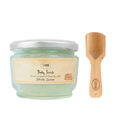 SABON SABON 茉莉花語身體磨砂膏(320g) 附木匙【短效良品2026/02】_國際航空版