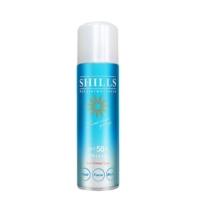 SHILLS舒兒絲 (日本製)很耐曬超清爽零油感防曬冰鎮噴霧90g SPF50