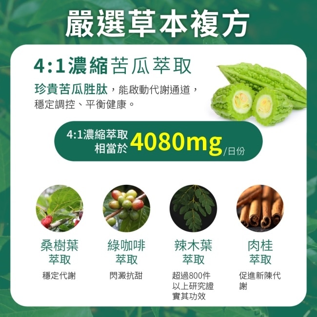 Lovita愛維他 苦瓜胜肽草本複方素食膠囊180顆