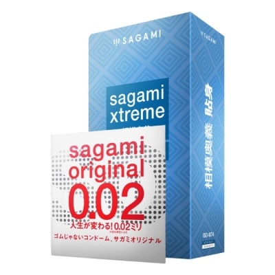 SAGAMI 相模奧義貼身乳膠保險套 15 入 + 相模元祖 0.02 標準裝 PU 保險套 1 入