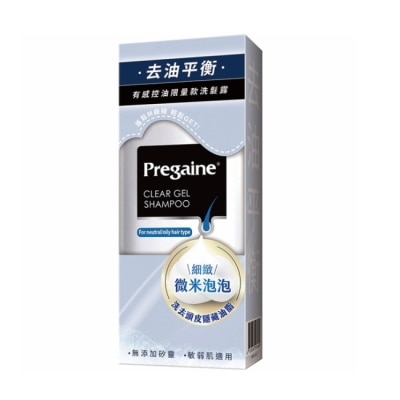 Pregaine 落建 落建頭皮洗髮露-有感控油限量組 400ml