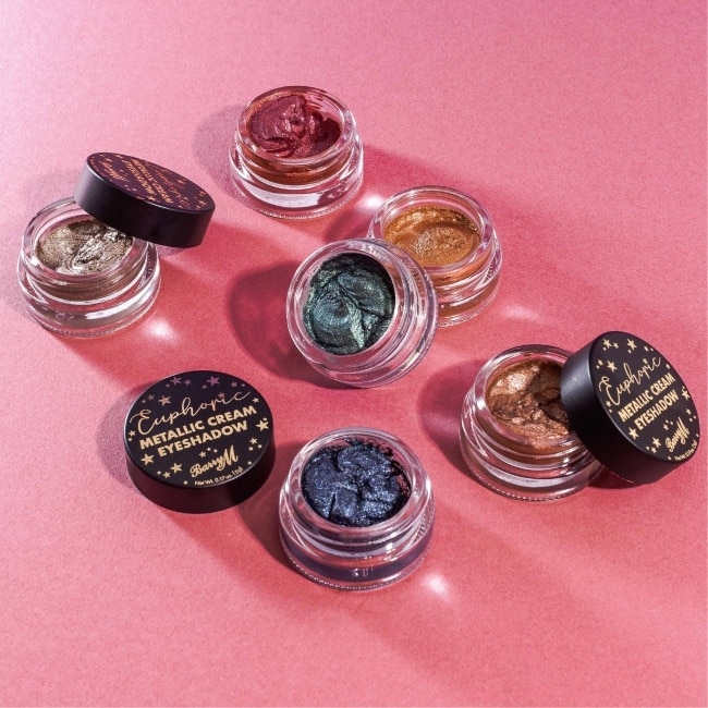Barry M 炫塵眼影腮紅DD44金銅色