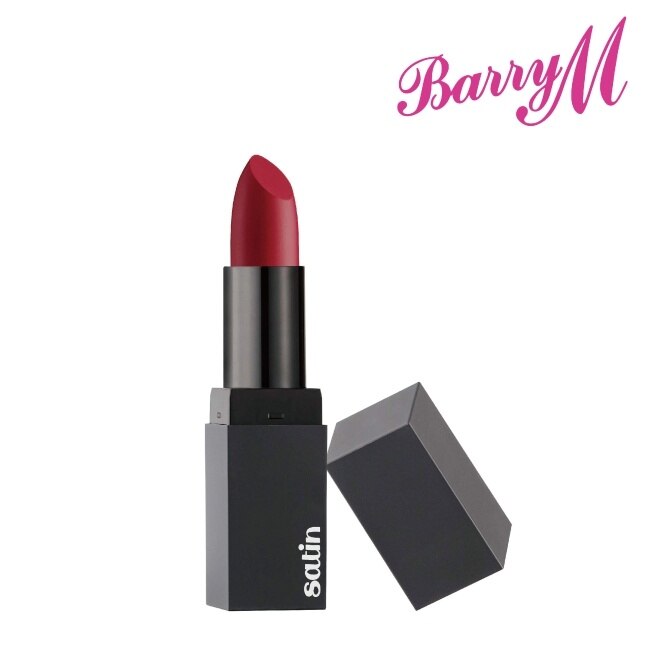Barry M SATIN緞面口紅SLP5經典紅色