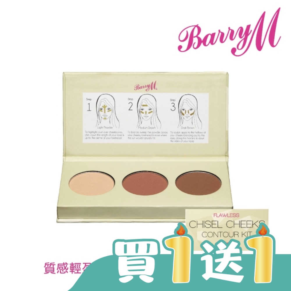 Barry M Chisel Cheeks臉頰修容盤CCCK