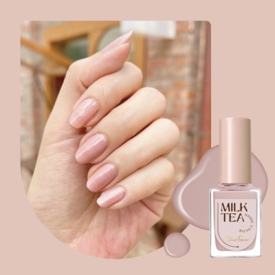 colour fancier COLOUR FANCIER 奶茶裸感指甲油 (草莓牛奶) (12mL) CM-08