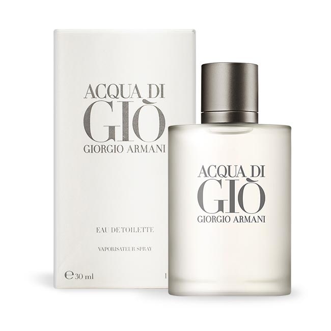 GIORGIO ARMANI 寄情水男性淡香水(30ml) EDT-國際航空版