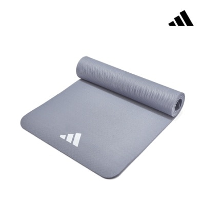 Adidas運動配件 Adidas 輕量波紋瑜珈墊-8mm(太空灰)