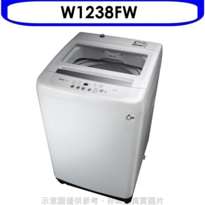 TECO 東元【W1238FW】12公斤洗衣機典雅白