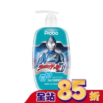 Probo 博寶兒 - 博寶兒 活力泡泡露500ml-超人力霸王