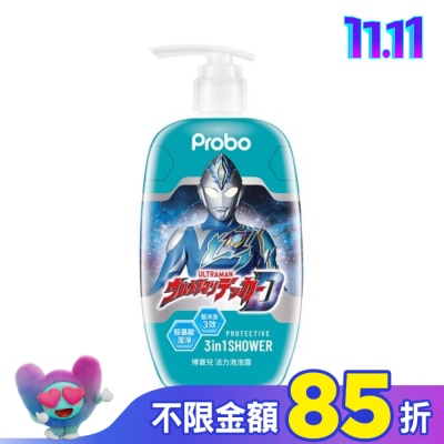 Probo 博寶兒 博寶兒 活力泡泡露500ml-超人力霸王
