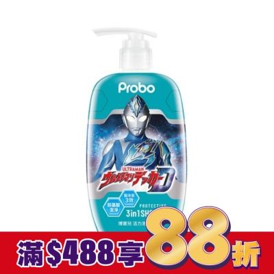 Probo 博寶兒 博寶兒 活力泡泡露500ml-超人力霸王