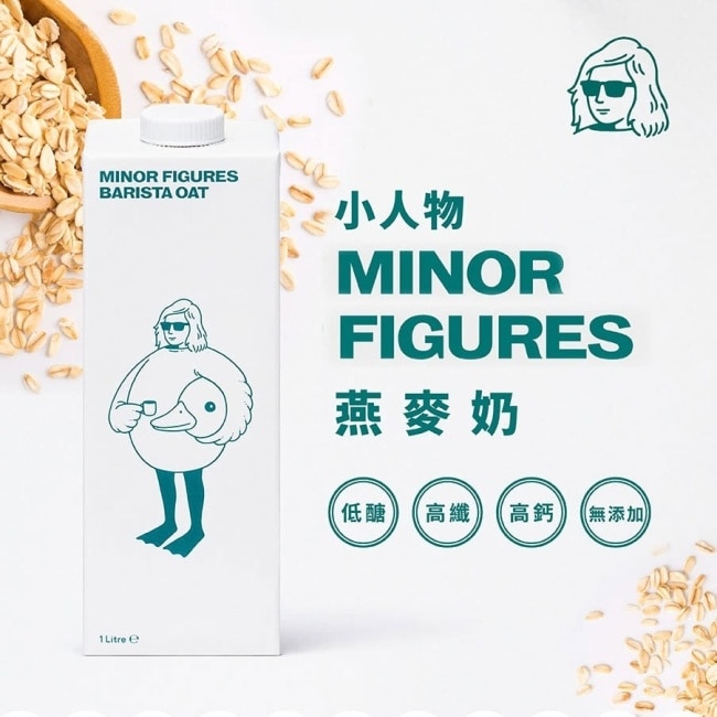 【Minor Figures 小人物】 燕麥奶-咖啡師精選1000mlx6入-箱購