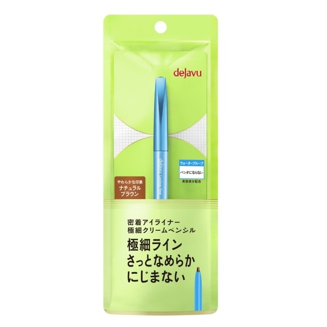 dejavu就是不暈柔霜眼膠筆(極細筆芯)0.074g(樸質棕)
