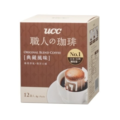 UCC UCC 典藏風味濾掛式咖啡8g*12入/盒