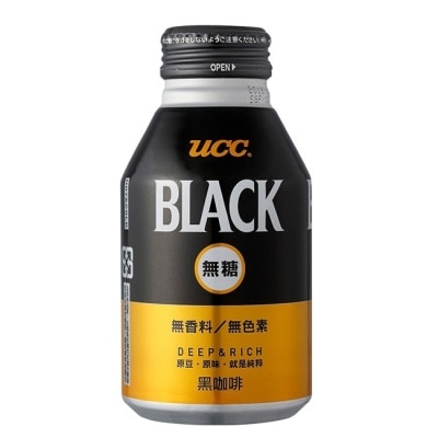 UCC UCC BLACK無糖黑咖啡275g