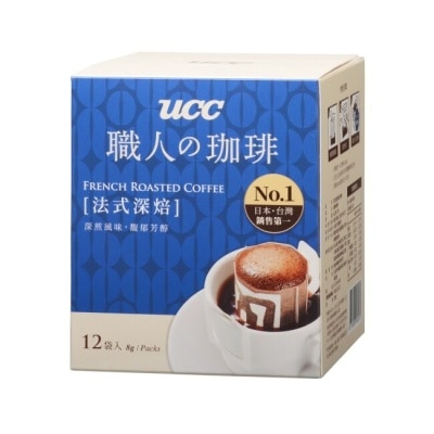 UCC UCC 法式深焙濾掛式咖啡8g*12入/盒
