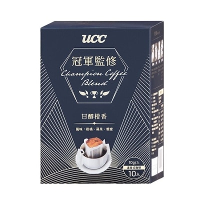 UCC UCC 冠軍監修甘醇澄香濾掛式咖啡10g*10入/盒