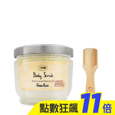 SABON SABON 以色列綠玫瑰身體磨砂膏 600g 附木勺