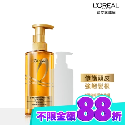 L`OREAL PARIS 巴黎萊雅 巴黎萊雅黃金結構賦活修護洗髮露440ml image