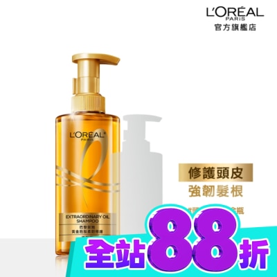 L`OREAL PARIS 巴黎萊雅 巴黎萊雅黃金結構賦活修護洗髮露440ml image