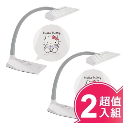 ANBAO安寶 Anbao安寶Hello Kitty LED護眼檯燈(白色) AB-7755A 超值二入組