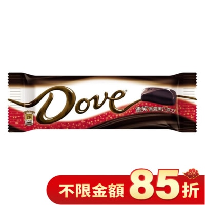 Dove 德芙 Dove 德芙香濃黑巧克力43g